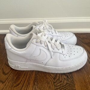 Nike Air Force One Low Top White on White